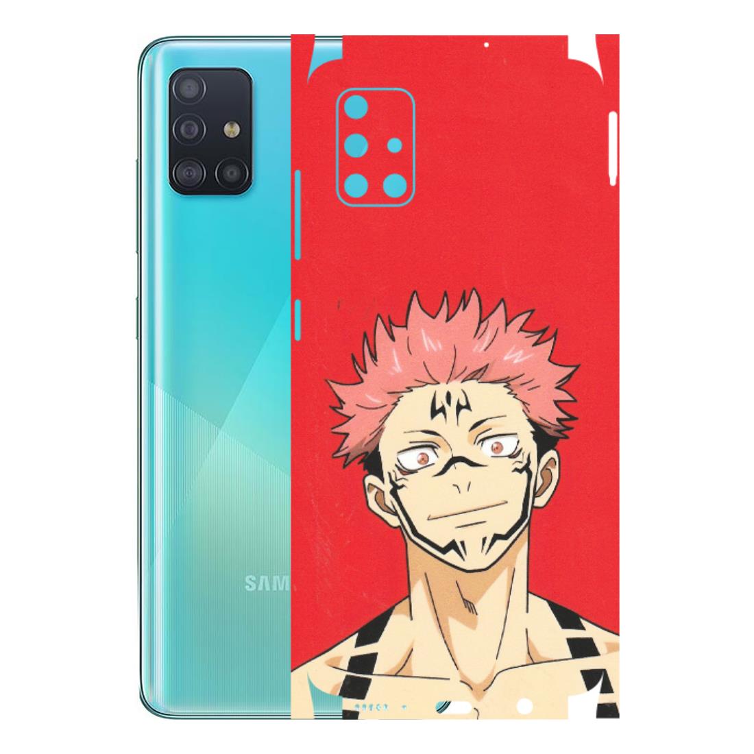 Samsung A/S Series Phone Skins (All Models) - Ryomen Sukuna Fun Anime - Matte Finish (M-153) Samsung Galaxy A51
