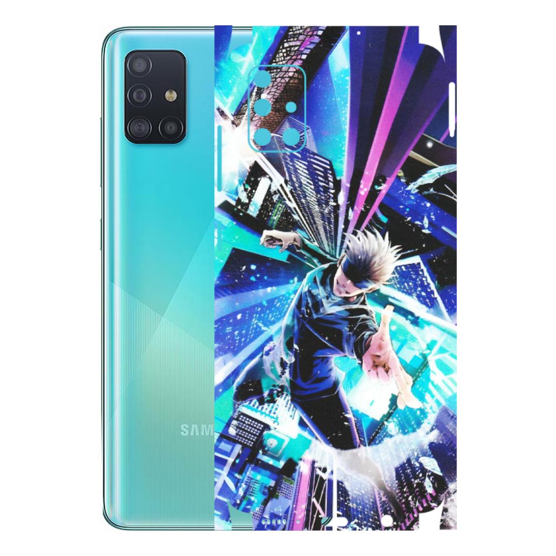 Samsung A/S Series Phone Skins (All Models) - Manga Action Jujustu Kaisen Anime - Matte Finish (M-155) Samsung Galaxy A51