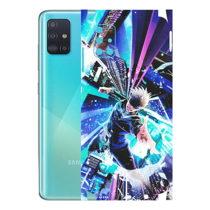 Samsung A/S Series Phone Skins (All Models) - Manga Action Jujustu Kaisen Anime - Matte Finish (M-155) Samsung Galaxy A51