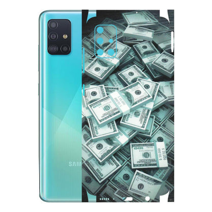 Samsung A/S Series Phone Skins (All Models) - Hundred Dollar Bill - Matte Finish (M-162) Samsung Galaxy A51