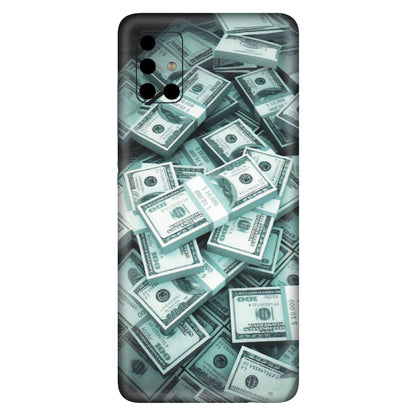Samsung A/S Series Phone Skins (All Models) - Hundred Dollar Bill - Matte Finish (M-162) Samsung Galaxy A51