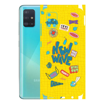 Samsung A/S Series Phone Skins (All Models) - New Wave Life - Matte Finish (M-17) Samsung Galaxy A51