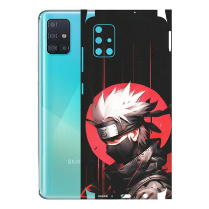 Samsung A/S Series Phone Skins (All Models) - Naruto Anime Blood - Matte Finish (M-170) Samsung Galaxy A51