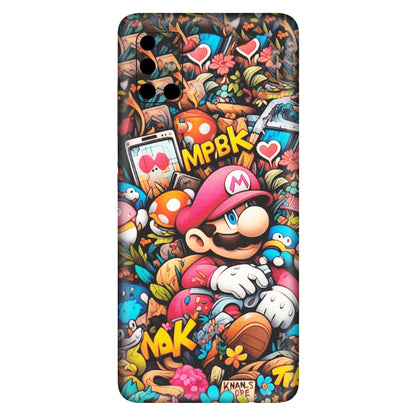 Samsung A/S Series Phone Skins (All Models) - Super Mario Bros Artistic - Matte Finish (M-173) Samsung Galaxy A51