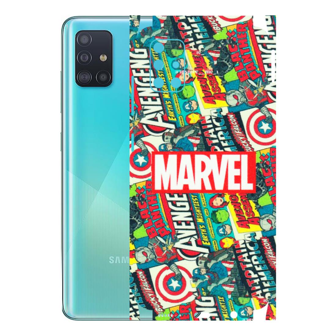 Samsung A/S Series Phone Skins (All Models) - Marvel Comic Lover - Matte Finish (M-30) Samsung Galaxy A51