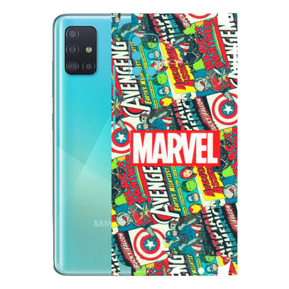 Samsung A/S Series Phone Skins (All Models) - Marvel Comic Lover - Matte Finish (M-30) Samsung Galaxy A51
