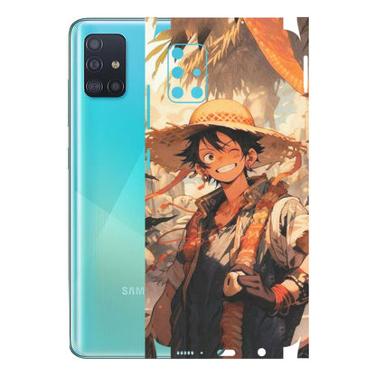 Samsung A/S Series Phone Skins (All Models) - Anime Character Smile - Matte Finish (M-33) Samsung Galaxy A51