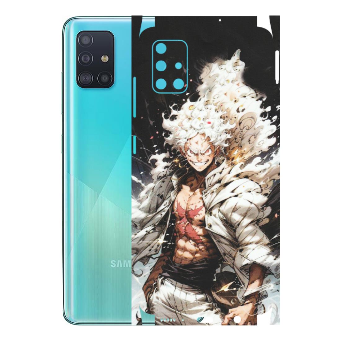 Samsung A/S Series Phone Skins (All Models) - Anime Angry Classy Character - Matte Finish (M-34) Samsung Galaxy A51