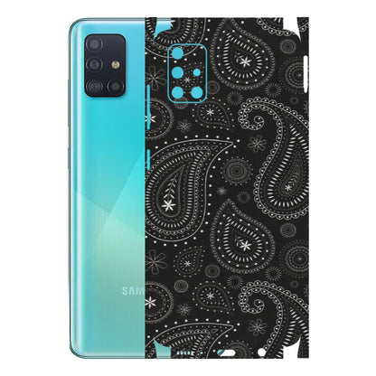 Samsung A/S Series Phone Skins (All Models) - Black Sober Kerry - Matte Finish (M-37) Samsung Galaxy A51