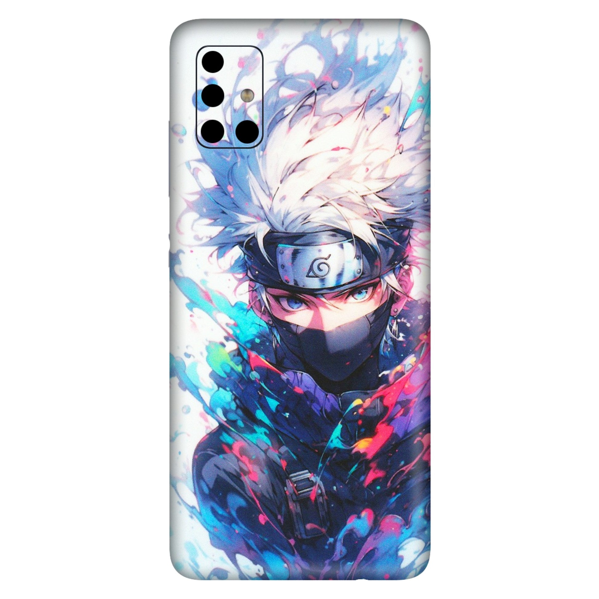 Samsung A/S Series Phone Skins (All Models) - Naruto Face Mask - Matte Finish (M-03) Samsung Galaxy A51