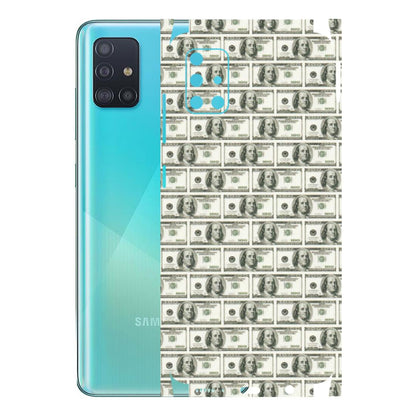 Samsung A/S Series Phone Skins (All Models) - I Love Dollars - Matte Finish (M-40) Samsung Galaxy A51