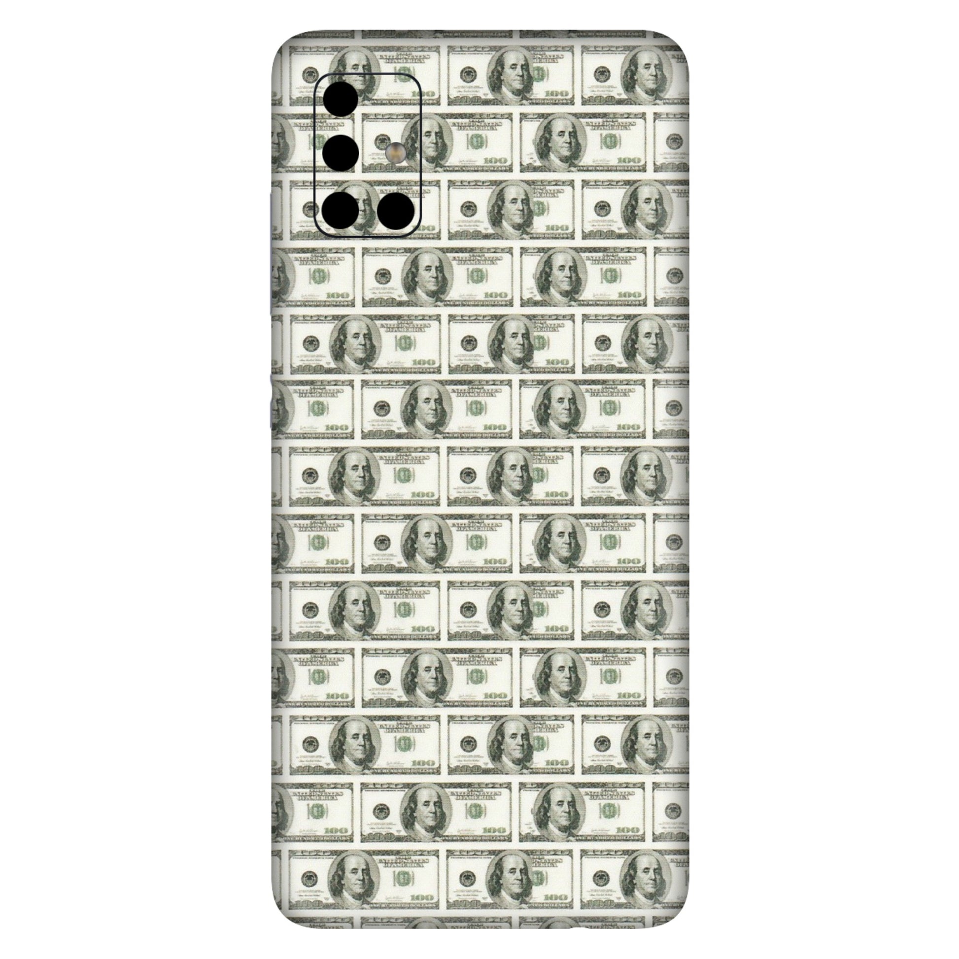 Samsung A/S Series Phone Skins (All Models) - I Love Dollars - Matte Finish (M-40) Samsung Galaxy A51