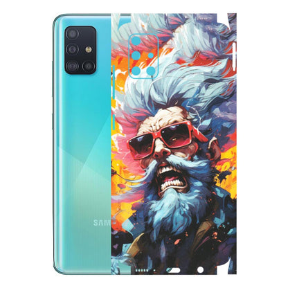 Samsung A/S Series Phone Skins (All Models) - Daddy Cool Character - Matte Finish (M-43) Samsung Galaxy A51