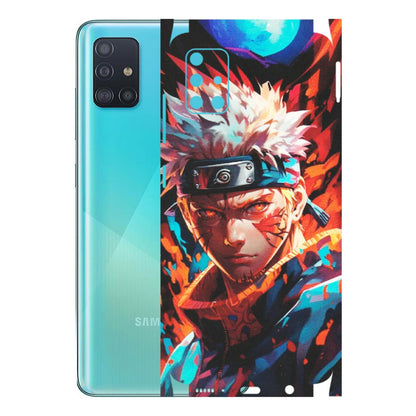 Samsung A/S Series Phone Skins (All Models) - Anime Ferocious Character - Matte Finish (M-44) Samsung Galaxy A51
