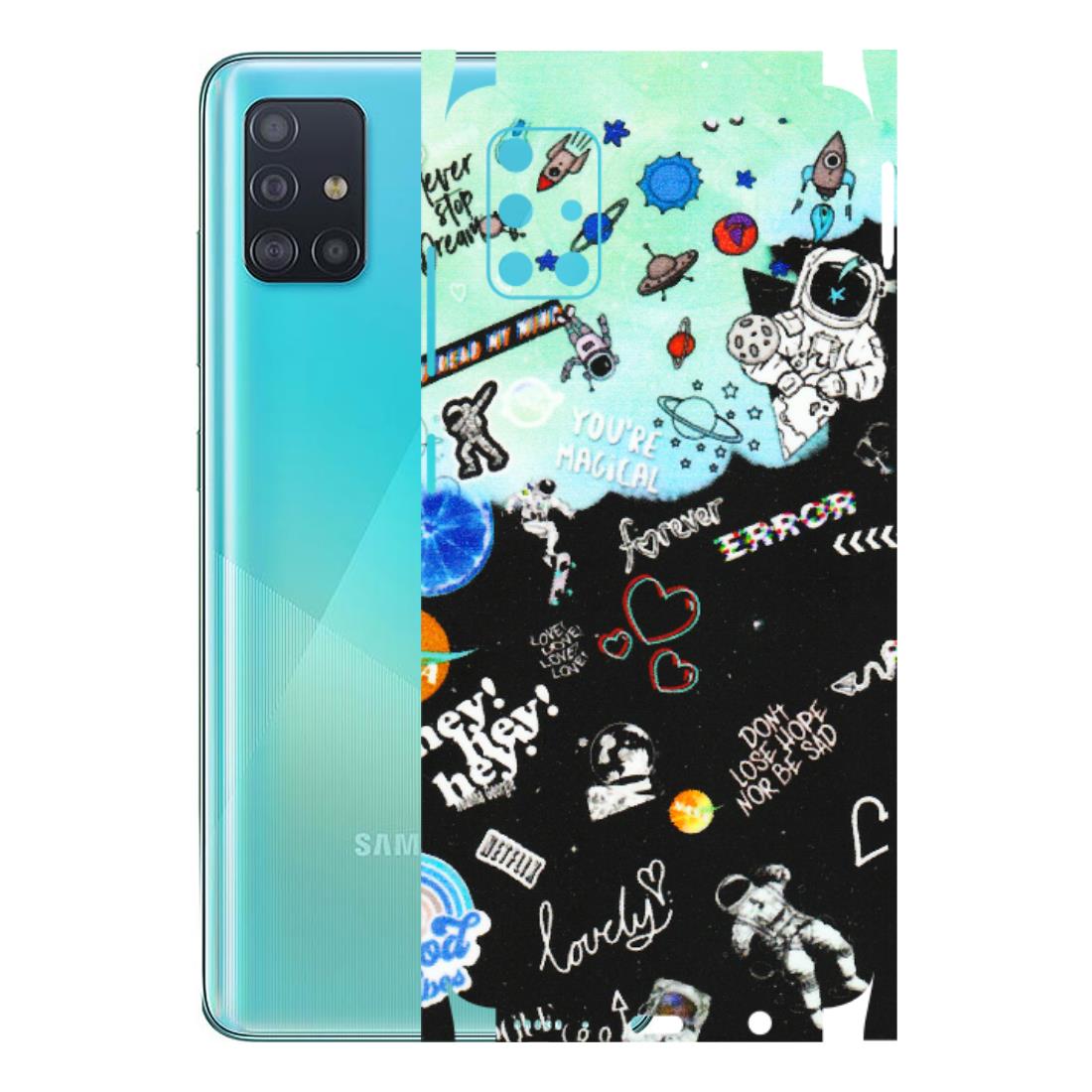 Samsung A/S Series Phone Skins (All Models) - Living In A Space Dream - Matte Finish (M-46) Samsung Galaxy A51