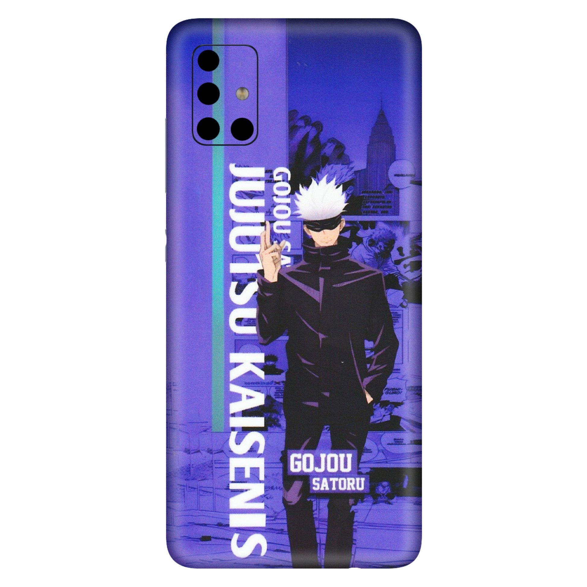 Samsung A/S Series Phone Skins (All Models) - Jujutsu Kaisen Gojo - Matte Finish (M-05) Samsung Galaxy A51