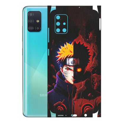 Samsung A/S Series Phone Skins (All Models) - Naruto X Evil - Matte Finish (M-70) Samsung Galaxy A51