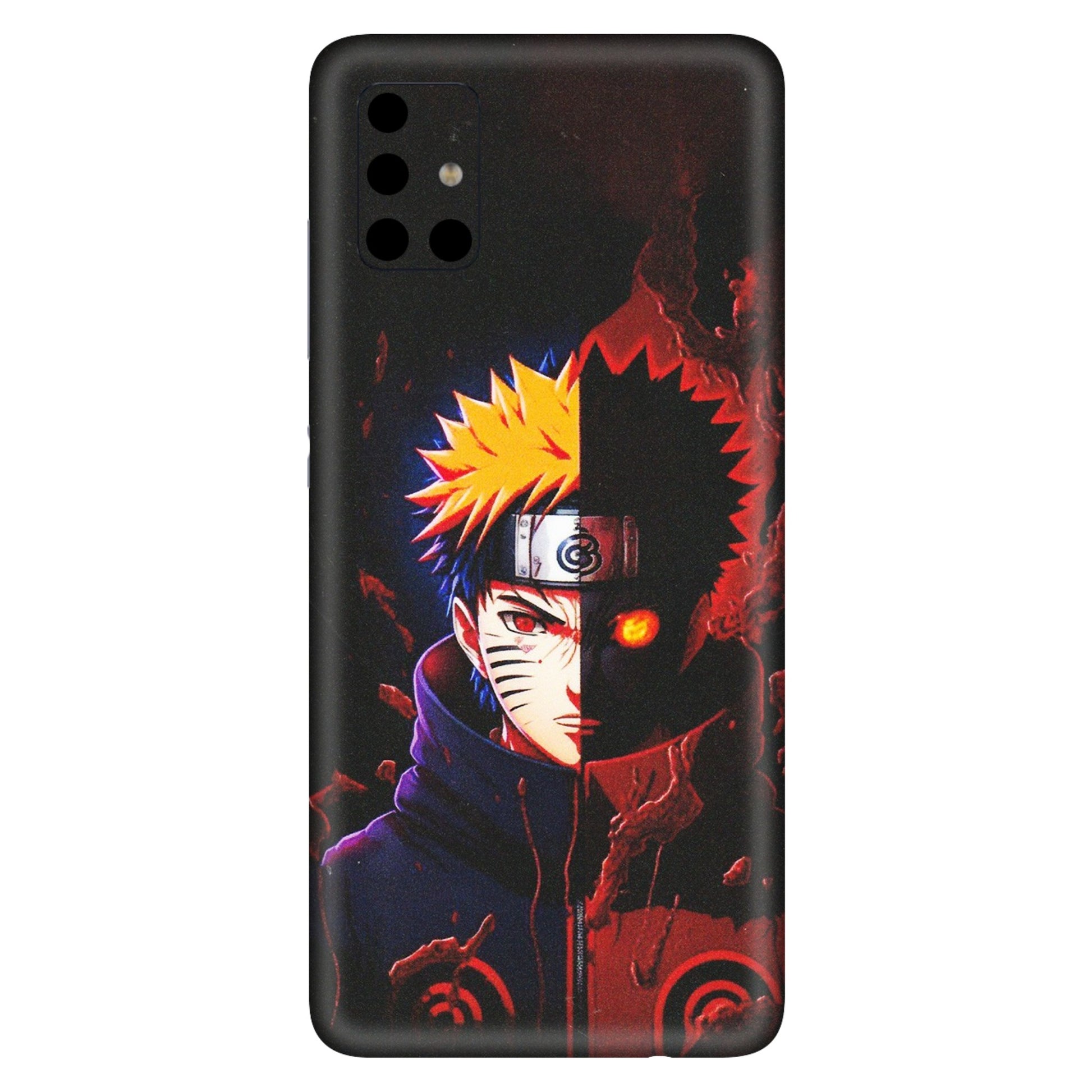 Samsung A/S Series Phone Skins (All Models) - Naruto X Evil - Matte Finish (M-70) Samsung Galaxy A51