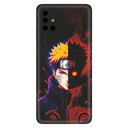 Samsung A/S Series Phone Skins (All Models) - Naruto X Evil - Matte Finish (M-70) Samsung Galaxy A51