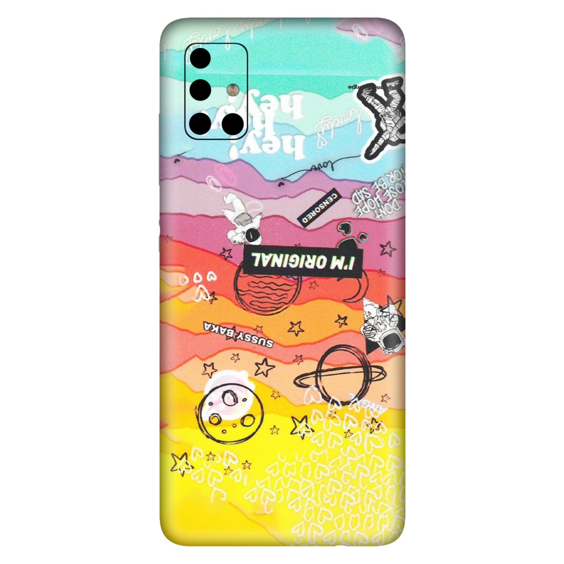 Samsung A/S Series Phone Skins (All Models) - The Original Astronaut - Matte Finish (M-79) Samsung Galaxy A51