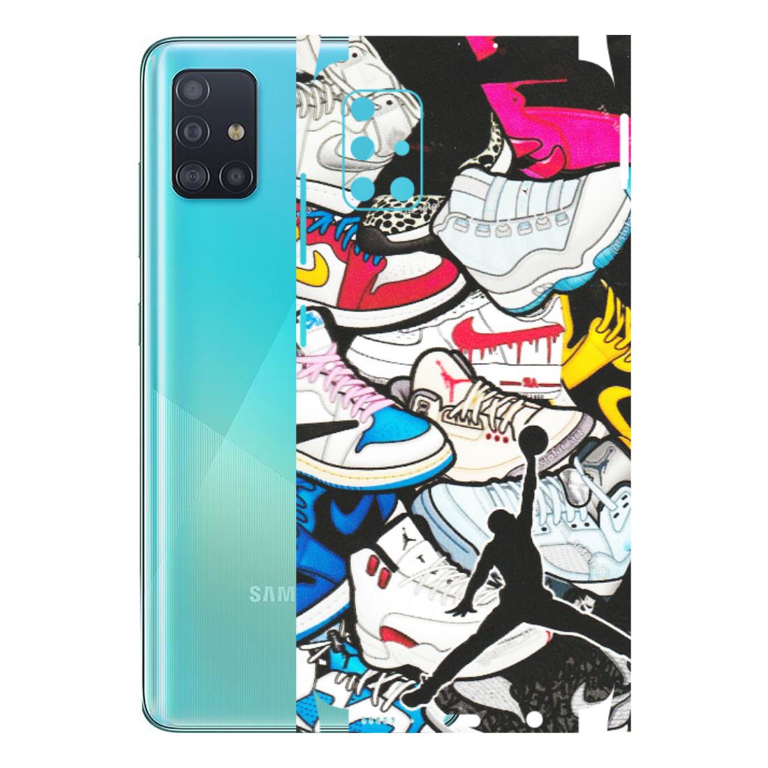 Samsung A/S Series Phone Skins (All Models) - Jordan Sneakers Fan - Matte Finish (M-80) Samsung Galaxy A51