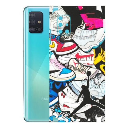 Samsung A/S Series Phone Skins (All Models) - Jordan Sneakers Fan - Matte Finish (M-80) Samsung Galaxy A51