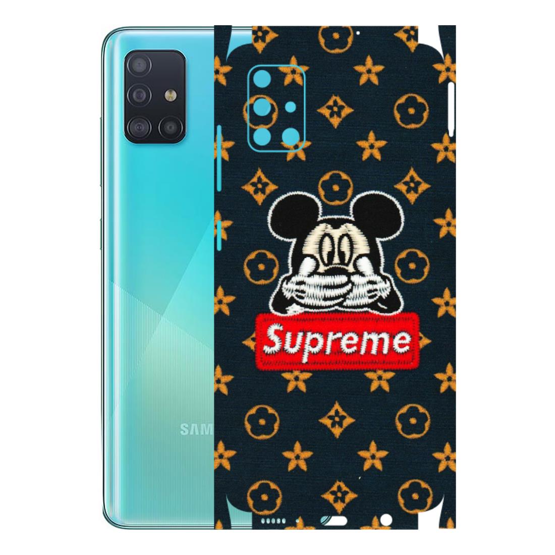 Samsung A/S Series Phone Skins (All Models) - Mickey Supreme - Matte Finish (M-83) Samsung Galaxy A51