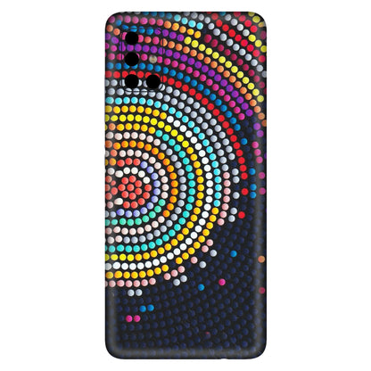 Samsung A/S Series Phone Skins (All Models) - Rainbow Dot Mandala - Matte Finish (M-97) Samsung Galaxy A51