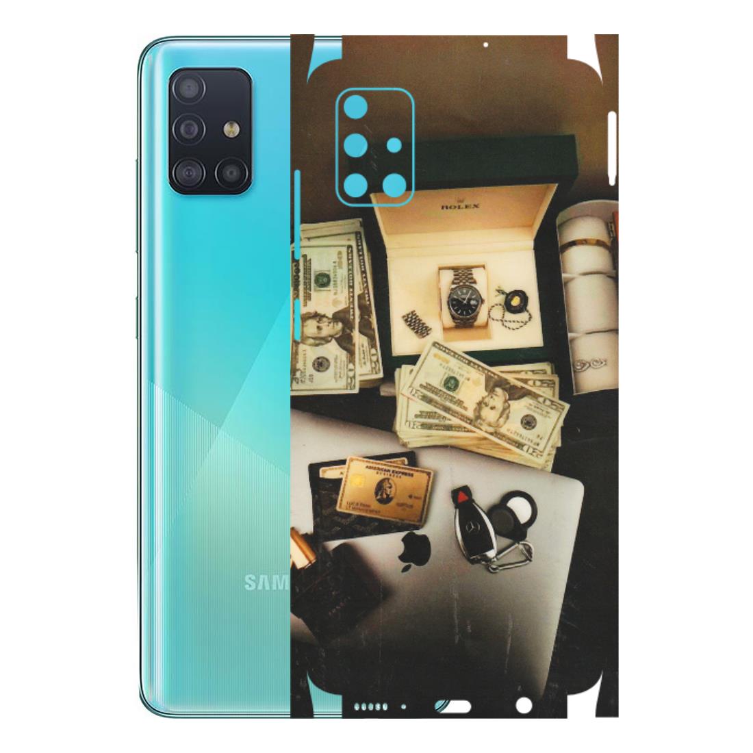 Samsung A/S Series Phone Skins (All Models) - Luxury Lifestyle - Transparent Finish (T-11) Samsung Galaxy A51