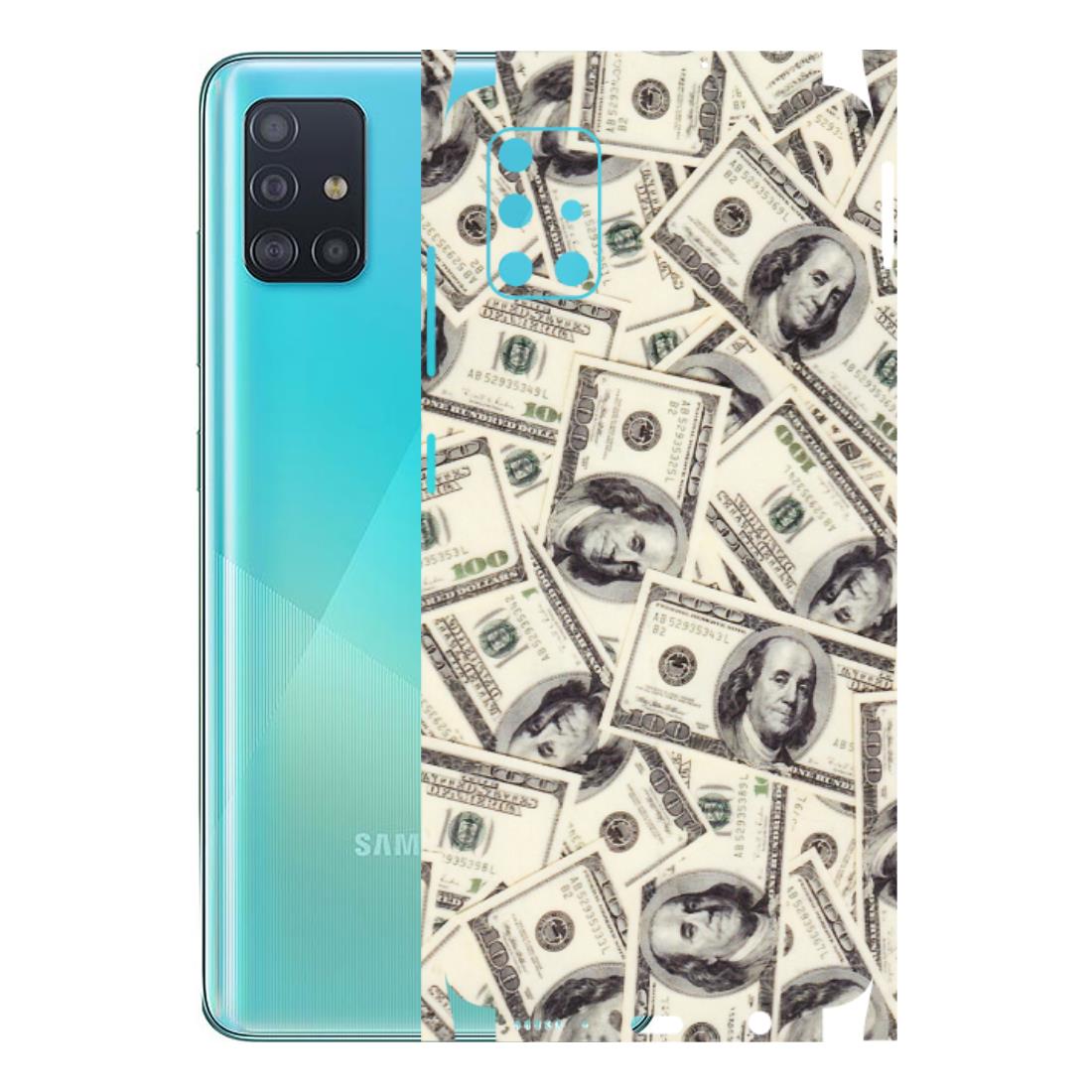 Samsung A/S Series Phone Skins (All Models) - Dollar Lover - Transparent Finish (T-17) Samsung Galaxy A51