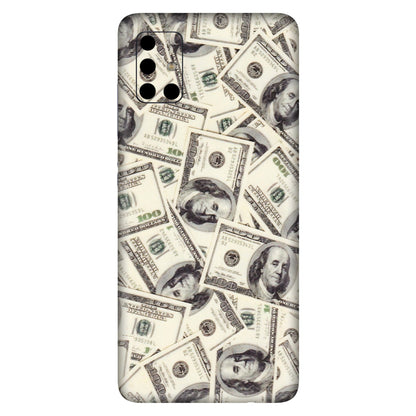 Samsung A/S Series Phone Skins (All Models) - Dollar Lover - Transparent Finish (T-17) Samsung Galaxy A51