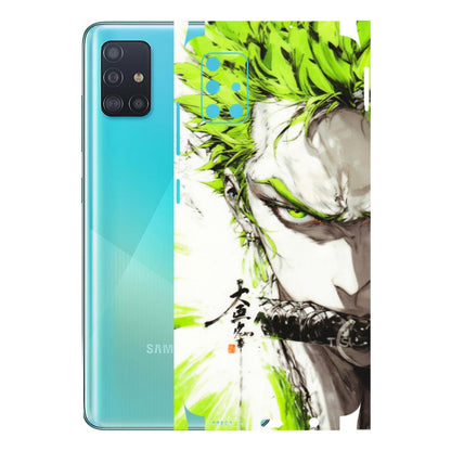 Samsung A/S Series Phone Skins (All Models) - Roro Taku Anime - Transparent Finish (T-18) Samsung Galaxy A51
