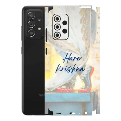 Samsung A/S Series Phone Skins (All Models) - Hare Krishna - 3D Embossed Finish (L-03) Samsung Galaxy A52s (5G)
