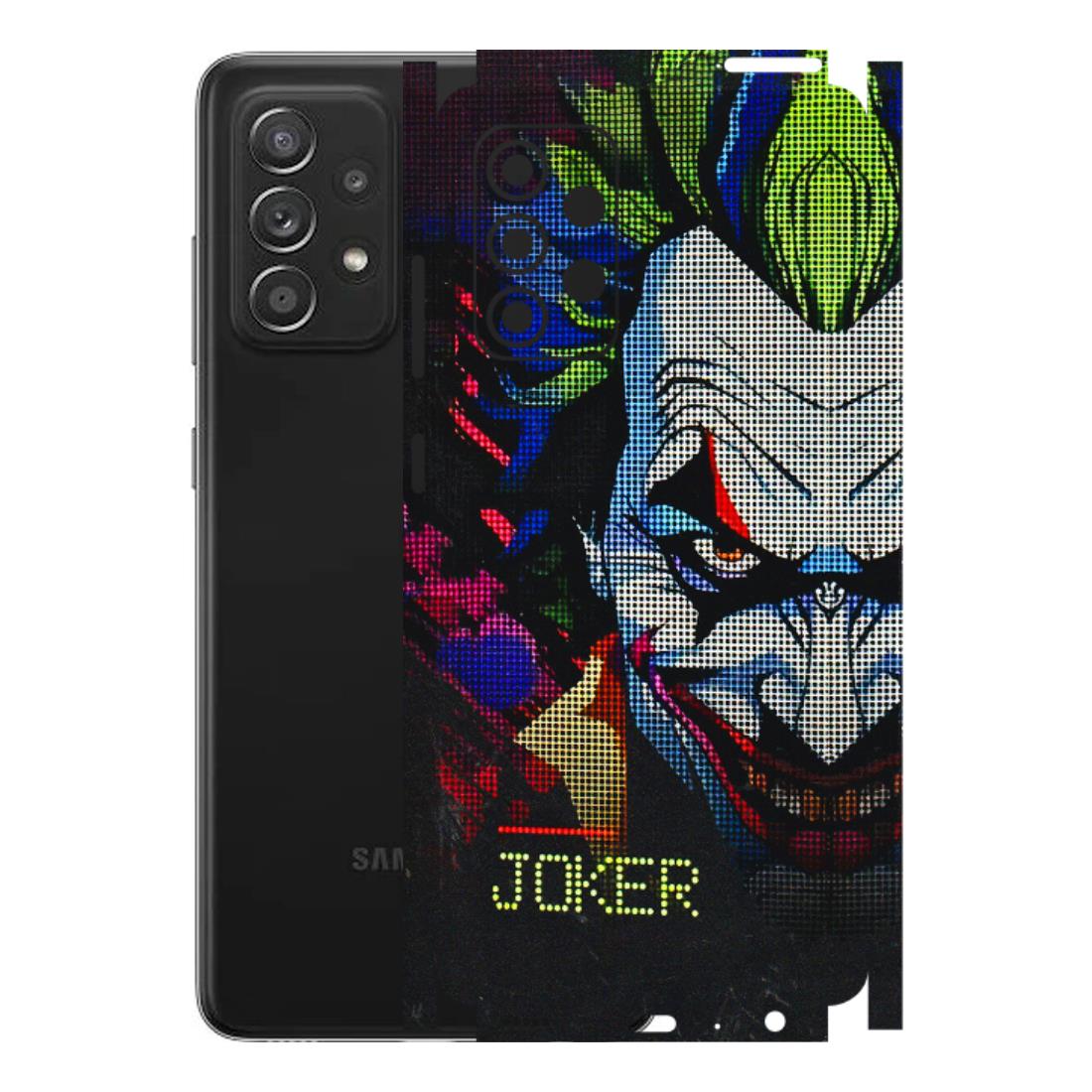 Samsung A/S Series Phone Skins (All Models) - Joker Dot Matrix - 3D Embossed Finish (L-08) Samsung Galaxy A52s (5G)