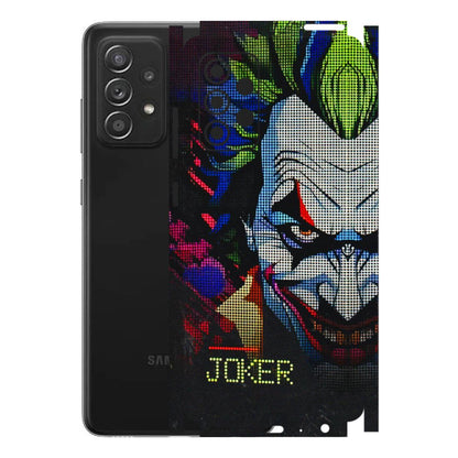 Samsung A/S Series Phone Skins (All Models) - Joker Dot Matrix - 3D Embossed Finish (L-08) Samsung Galaxy A52s (5G)