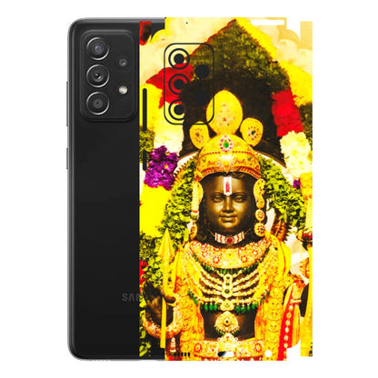 Samsung A/S Series Phone Skins (All Models) - Ram Lalla Ayodhya - 3D Embossed Finish (L-103) Samsung Galaxy A52s (5G)