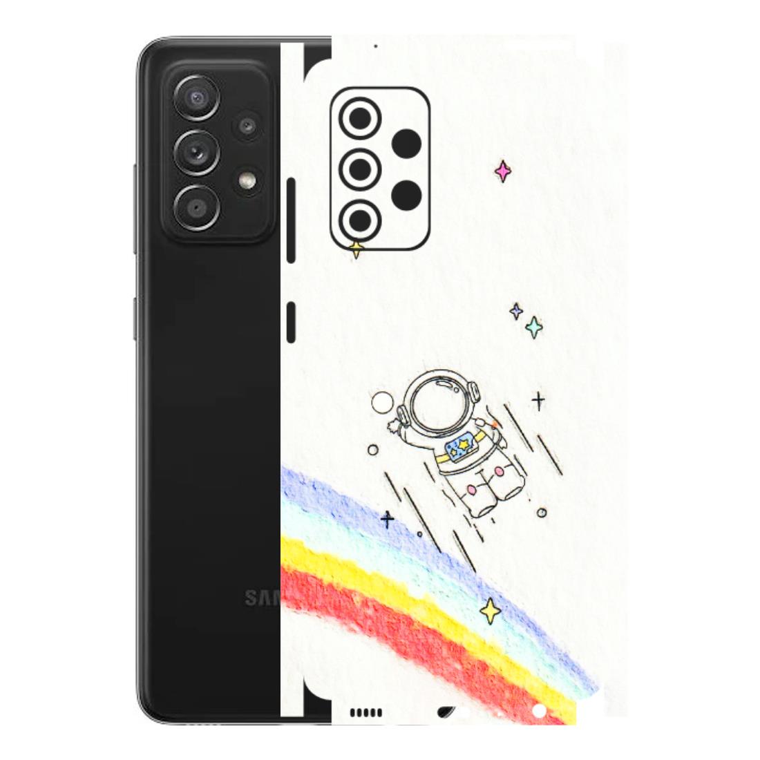 Samsung A/S Series Phone Skins (All Models) - Milkyway Astronaut - 3D Embossed Finish (L-110) Samsung Galaxy A52s (5G)