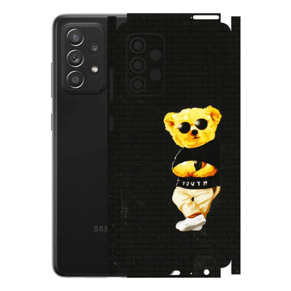 Samsung A/S Series Phone Skins (All Models) - Classy Teddy Bear - 3D Embossed Finish (L-116) Samsung Galaxy A52s (5G)
