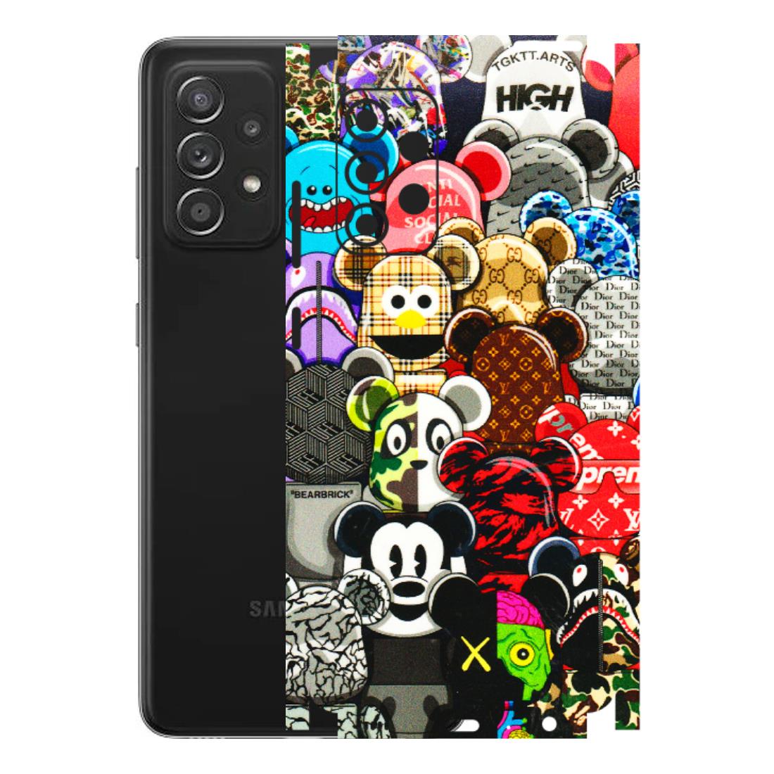 Samsung A/S Series Phone Skins (All Models) - More Mickey Mouses - 3D Embossed Finish (L-118) Samsung Galaxy A52s (5G)
