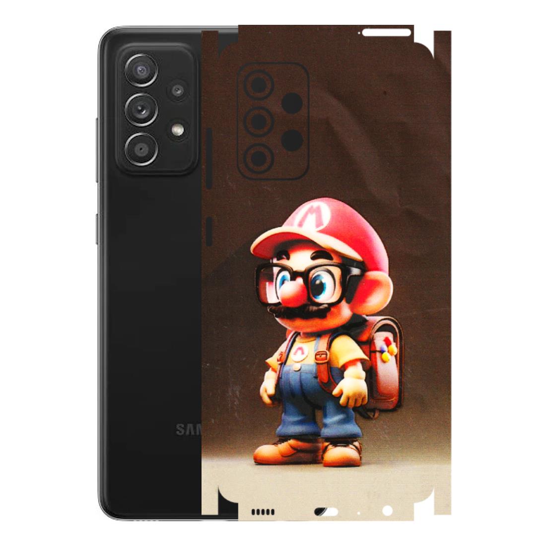 Samsung A/S Series Phone Skins (All Models) - Little Mario - 3D Embossed Finish (L-119) Samsung Galaxy A52s (5G)
