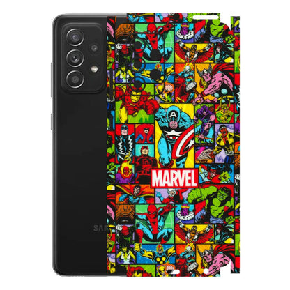 Samsung A/S Series Phone Skins (All Models) - MARVELOUS Comic Characters - 3D Embossed Finish (L-129) Samsung Galaxy A52s (5G)