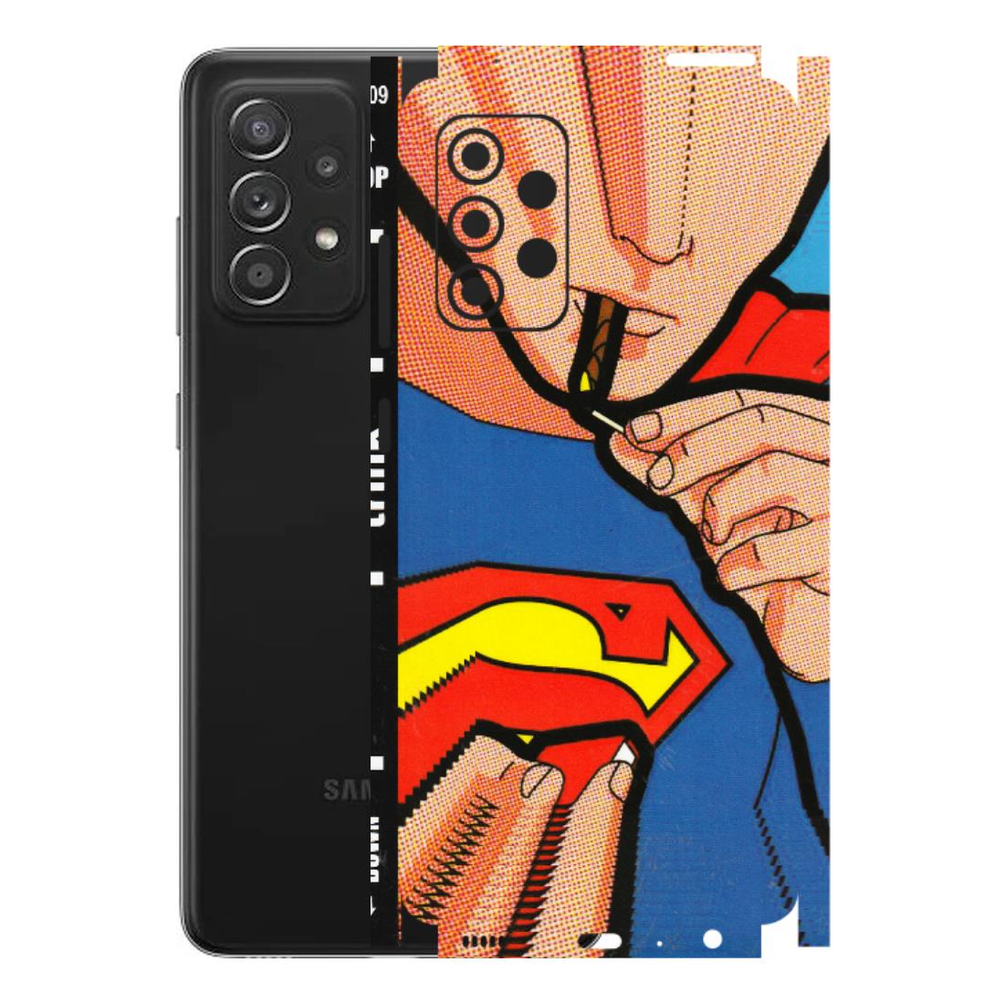 Samsung A/S Series Phone Skins (All Models) - Superman Sutta - 3D Embossed Finish (L-130) Samsung Galaxy A52s (5G)