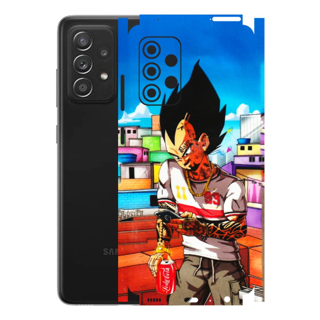 Samsung A/S Series Phone Skins (All Models) - Vegeta - 3D Embossed Finish (L-136) Samsung Galaxy A52s (5G)