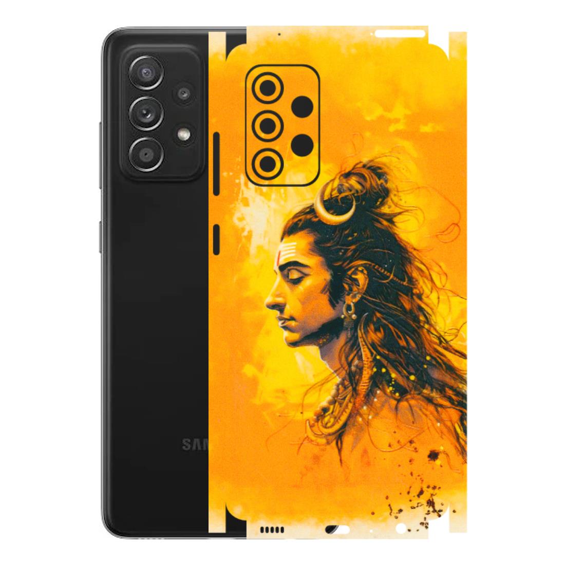 Samsung A/S Series Phone Skins (All Models) - Shiv Shakti - 3D Embossed Finish (L-14) Samsung Galaxy A52s (5G)