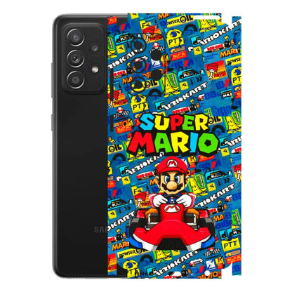Samsung A/S Series Phone Skins (All Models) - Super Mario Kart - 3D Embossed Finish (L-140) Samsung Galaxy A52s (5G)