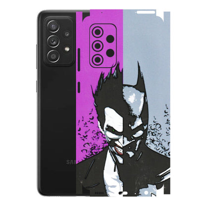 Samsung A/S Series Phone Skins (All Models) - Batman & Joker - 3D Embossed Finish (L-143) Samsung Galaxy A52s (5G)