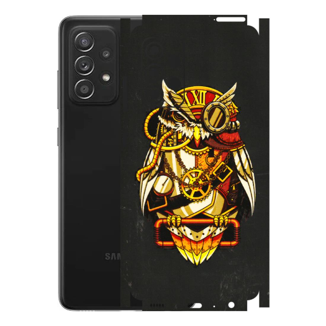 Samsung A/S Series Phone Skins (All Models) - Classy Smart Owl - 3D Embossed Finish (L-144) Samsung Galaxy A52s (5G)