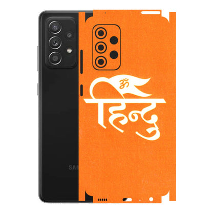 Samsung A/S Series Phone Skins (All Models) - Hindu Kesari - 3D Embossed Finish (L-154) Samsung Galaxy A52s (5G)