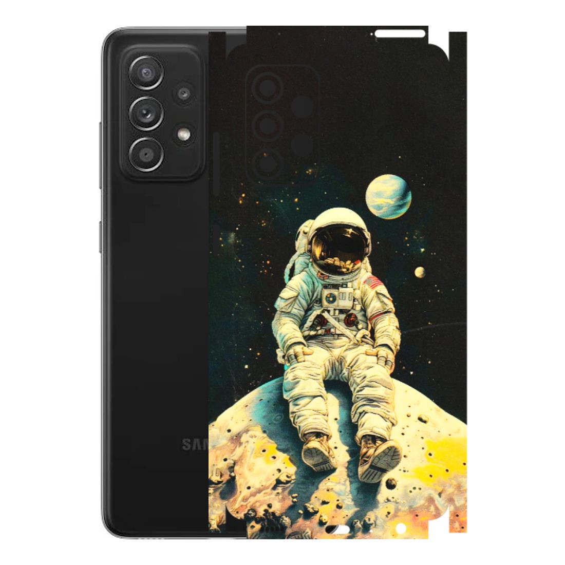 Samsung A/S Series Phone Skins (All Models) - Astronaut in Space - 3D Embossed Finish (L-16) Samsung Galaxy A52s (5G)