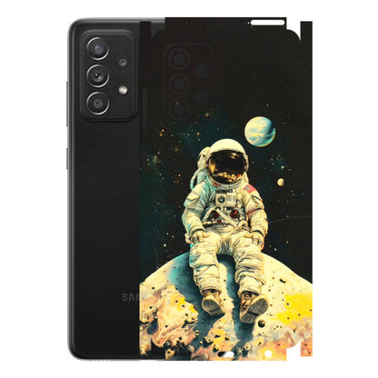 Samsung A/S Series Phone Skins (All Models) - Astronaut in Space - 3D Embossed Finish (L-16) Samsung Galaxy A52s (5G)